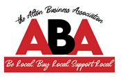 Alton Business Association (ABA) member logo – Be Local, Buy Local, Support Local
